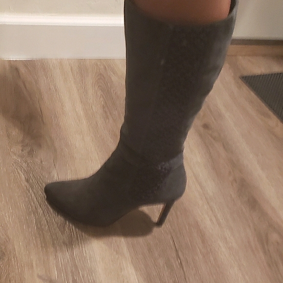 Antonio Melani Mikel Grey Boots, Size 8 - Picture 7 of 9